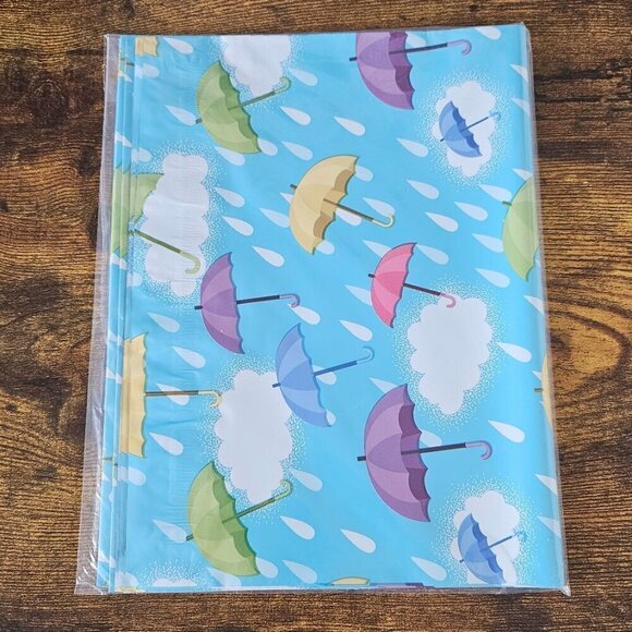Umbrellas Poly Mailers, 10x13, Lot of 10 - Picture 2 of 3